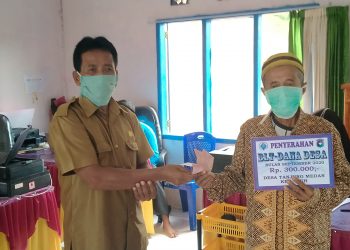 Tanjung Medan Laksanakan BLT-DD Tahap Lima Dengan Lancar