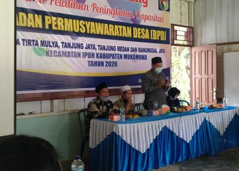 4 Desa Kecamatan Ipuh | Fasilitasi Kegiatan Pelatihan BPD Dalam Upaya Mengoptimalkan Tupoksi dan Kinerja