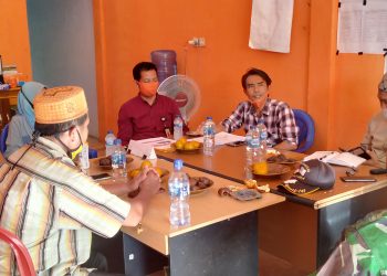 Panwascam Ipuh ” Rapat Koordinasi Penertiban Alat Peraga Sosialisasi (APS)