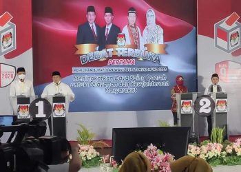 Paslon 02 Menguasai Panggung di Debat Terbuka Pasangan Calon Bupati dan Wakil Bupati Mukomuko Putaran Pertama