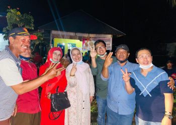 Dapil III Bergerak” Kaum Wanita Desa Semundam Sepakat Menangkan Sapuan Wasri