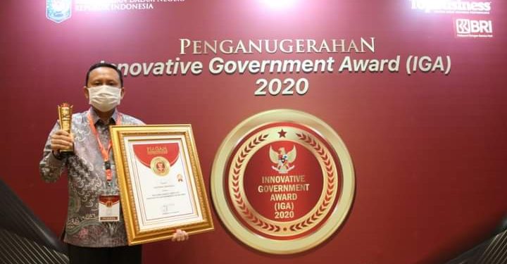 Pemprov Bengkulu” Provinsi Sangat Inovatif Dalam Penghargaan IGA Tahun 2020