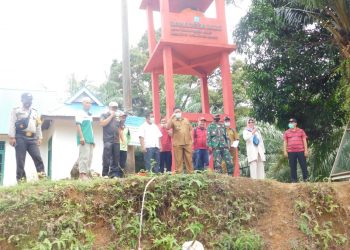 Monev Pembangunan Sumur Bor Desa Manunggal Jaya Berjalan Lancar