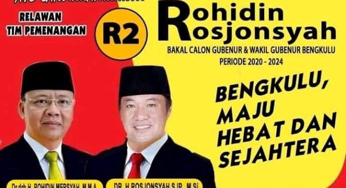 Rohidin Mersyah ” Sinergitaskan Pembangunan Demi Bengkulu Maju dan Sejahtera