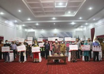 Pemprov Bengkulu” Lounching Program Bantuan Tunai seluruh Indonesia