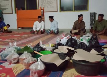 Desa  Padang Gading Peringati Hari Ulang Tahun Desa Ke-38 Dengan Syukuran dan Do’a Bersama