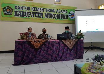 Protokoler Yang Andal dan Profesional” Kementerian Agama Kabupaten Mukomuko Gelar Bimbingan Teknis Keprotokolan