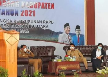 Wakil Gubernur Bengkulu Rosjonsyah | Musrenbang Kabupaten Bengkulu Utara 2021 Kedepankan Sinergitas