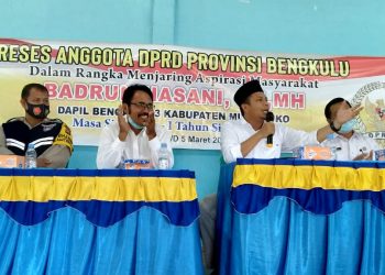 Reses DPRD Provinsi Bengkulu  | Badrun Hasani Selalu Dinantikan Masyarakat