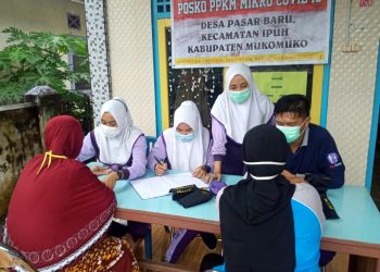 Pemdes Pasar Baru ” Laksanakan Program Kesehatan Masyarakat Bersama PPKBD ,Posyandu dan UPTD Puskesmas Ipuh