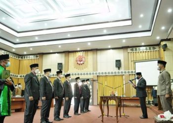 Wagub Rosjonsyah Lantik Tujuh Pejabat Tinggi Pratama Pemprov Bengkulu