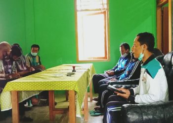 Penentuan Teknis Penyaluran BLT-DD Pemdes Talang Baru Tekankan Protokol Kesehatan Covid-19 Pada KPM