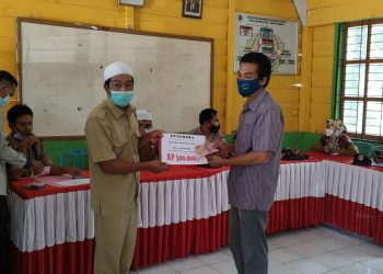 Desa Sidodadi Kecamatan Sungai Rumbai Salurkan BLT-DD bulan pertama 2021