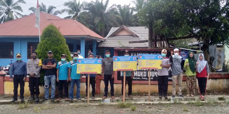Plt Camat Sungai Rumbai Hadiri Titik Nol Pembangunan Desa Sumber Makmur