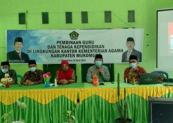 Meningkatkan Kinerja Kakan Kemenag Mukomuko Gelar Pembinaan ASN