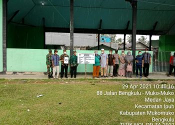 Desa Medan Jaya  Titik Nol di Tiga Lokasi