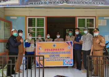 Desa Sidodadi Kecamat Sungai Rumbai Lepas Tim Pendataan SDGs Desa Tahun 2021