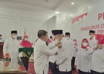 Lantik PMI Bengkulu, JK Pesankan Tetap Sigap dan Siaga