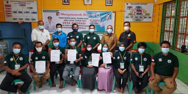 5 Desa di Kecamatan Sungai Rumbai Tuntaskan Pendataan SDGs