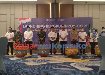 Perkuat Pertahanan Keamanan Siber Daerah, Pemprov Bengkulu Launching BENGKULUPROV-CSIRT