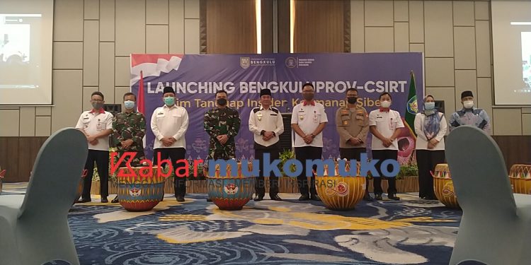 Perkuat Pertahanan Keamanan Siber Daerah, Pemprov Bengkulu Launching BENGKULUPROV-CSIRT