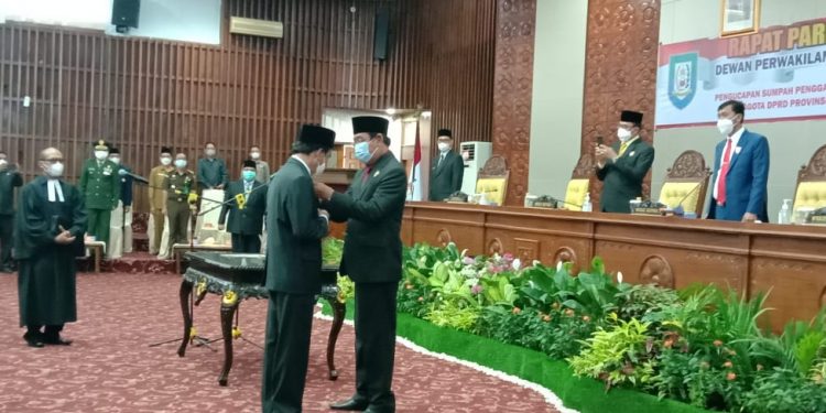 Pelantikan Anggota DPRD Provinsi Bengkulu “PAW Sisa Masa Jabatan 2019-2024