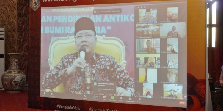 Dukung Pendidikan Anti Korupsi, Pemprov Bengkulu Godok Peraturan Gubernur