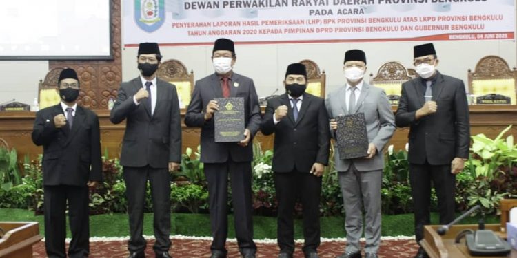 Kali Keempat Opini WTP Sejak Rohidin Pimpin Provinsi Bengkulu