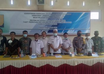 Patok Misterius Di Kecamatan Malin Deman, Berikut Penjelasan BWS Sumatera VII