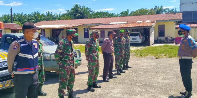 TNI Polri Garda Terdepan Sosialisasi Prokes Covid-19 di Masyarakat