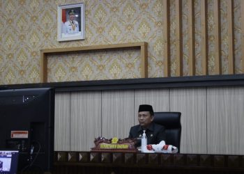 Penyampaian Jawaban Gubernur terhadap Pandangan Umum Fraksi-Fraksi secara Virtual