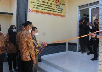 Bupati Kabupaten Mukomuko Meresmikan Kantor UPK-SPP Kecamatan Ipuh