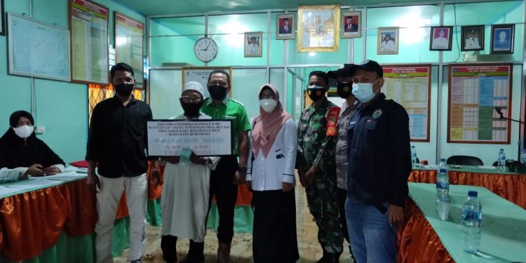 Pemdes Pasar Baru, BLT-DD 3 Bulan Cair, 55 KPM Terima Rp 900 Ribu