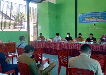 BPD Medan Jaya Gelar Musdes RKPDes 2022 Serta Pembentukan Tim Verifikasi