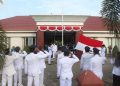 Upacara Peringatan HUT RI ke 76 Kecamatan Ipuh Terapkan 5M & 1D