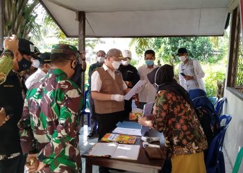 Kabupaten Mukomuko | Sidak Posko PPKM Mikro, Gubernur Tinjau Lokasi