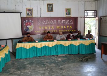 Pemdes Tirta Mulya Gelar Titik Nol Kegiatan Pembangunan Tahun 2021