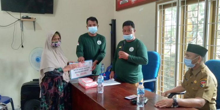 Pemdes Retak Mudik Salurkan BLT-DD Bulan Ke 9