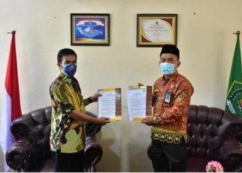 Demi Efektifnya Pelayanan Haji Kemenag Mukomuko tandatangani MUO dengan Bank Syariah Indonesia (BSI)