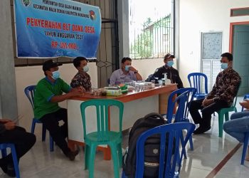 Jalan Pertanian Desa Gajah Makmur di Monev