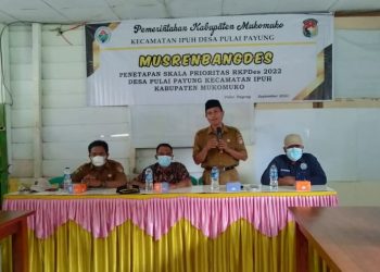Pemdes Pulai Payung Gelar Musrenbangdes Penetapan Skala Prioritas RKPDes 2022