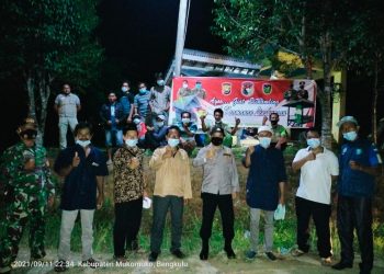 Hidupkan Kembali Poskamling, Desa Di Kecamatan Sungai Rumbai Launching Poskamling Guna Amankan Pilkades Serentak