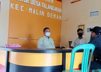 Tingkatkan Pelayanan, Pemdes Talang Arah Terapkan Sistem Pelayanan Satu Pintu