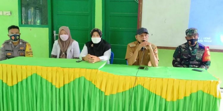Lounching Vaksinasi Pelajar, MAN 1 Mukomuko Barometer Implementasi Vaksinasi Pelajar Madrasah