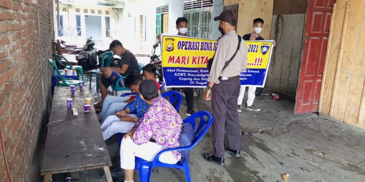 Giat Ops Bina Kusuma 2021, Personel Polsek MMS Pantau Lokasi