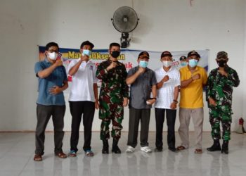 Sukseskan Pilkades Serentak, Kecamatan Malin Deman Terima Bantuan Vaksin Dari TNI