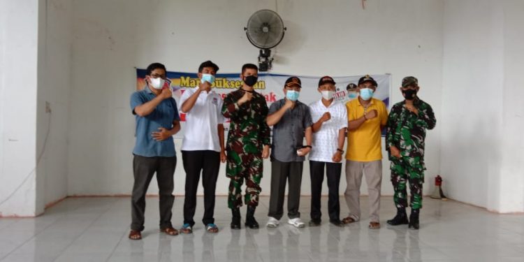 Sukseskan Pilkades Serentak, Kecamatan Malin Deman Terima Bantuan Vaksin Dari TNI