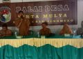 Tuntaskan Pembangunan Tahap II, Pemdes Tirta Mulya Gelar Monev