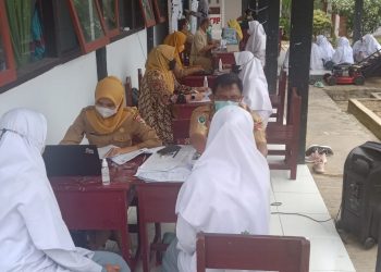 SMK IT Teknologi Al-Fath Gelar Vaksinasi Covid-19