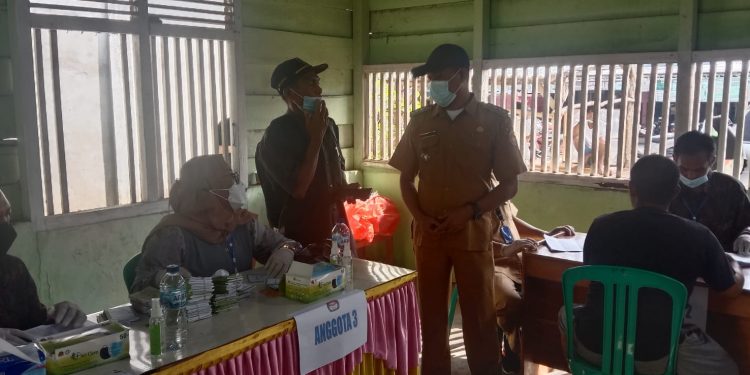 Terapkan Prokes Ketat, Pilkades Serentak Desa Pulai Payung Berjalan Kondusif